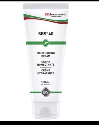 SCJ Pro SBS 40 Skin Conditioning Moisturizing Cream 100 mL / 3.38 Fl. Oz.