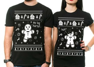 ugly christmas shirts for couples