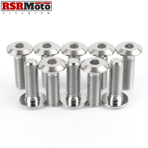 BMW R1200GS (08-20) R1250GS (18-23) Titanium Front Brake Disc Rotor Bolts