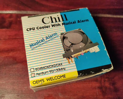 CPU Kühler mit Musikalarm für Pentium 1 (Socket 5, Socket 7) Oddware