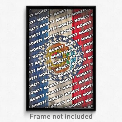 #ad #ad Monett Missouri Poster MO City Souvenir 11x17 Town Print $24.99