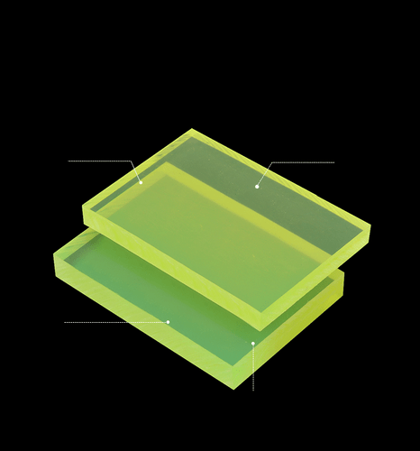 Spessore 2mm - 50mm PU Nylon Gomma Placca L x L:200-500mm Foglio Poliuretano - Foto 1 di 5
