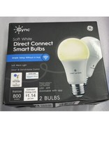 GE CYNC Smart LED Light Bulbs 2 Bluetooth Wi-Fi Enabled, Alexa Google. NIB