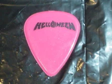 HELLOWEEN Logo & Markus Grosskopf 2007 Concert Hellish Tour RaRe GUITAR PICK