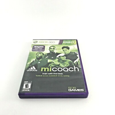 Mi Coach by adidas Xbox 360 Video Game, CIB Disc + Case + Manual