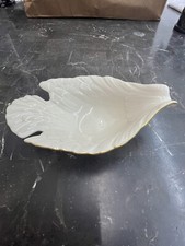 8โ LONG LENOX FISH CANDY/NUT DISH MADE IN USA