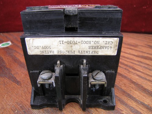 Ward Leonard 40a R001-7030-11 Contactor 120v coil 500v DC Reliance 78090-50R - Picture 3 of 4