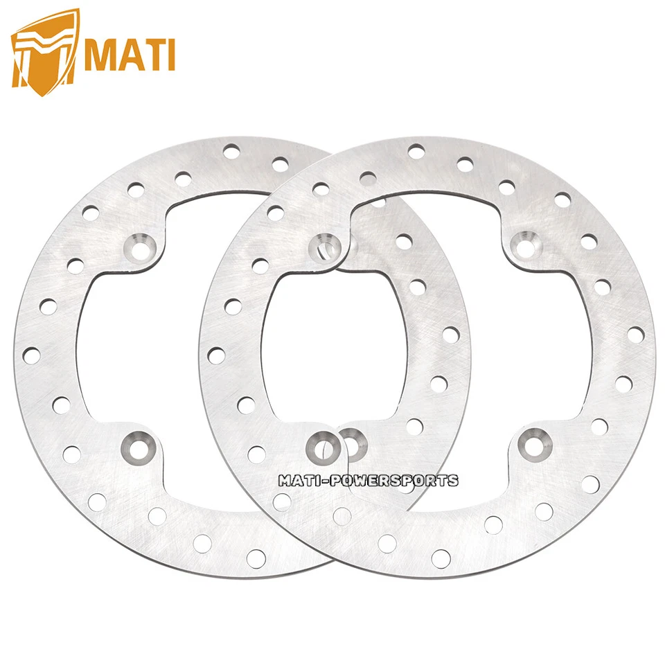 Rotor de disco de freno delantero/trasero 2 piezas para Cam-Am Renegade 1000 850 800 650 570 500 Foto 2 de 4