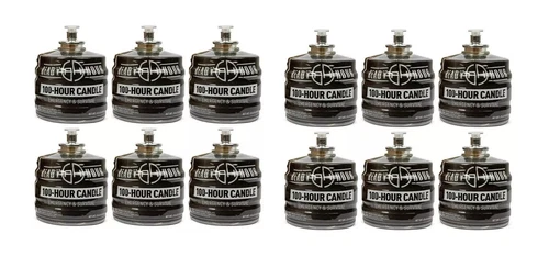 12 pack 100 Hour Candle Safe Clean-Burning Odorless Smokeless Emergency LongTerm