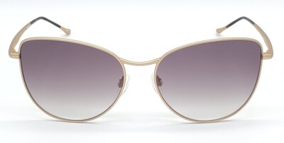 Donna Karan DO105S 720 Gold Cat Eye 57x16 135 Sunglasses | eBay
