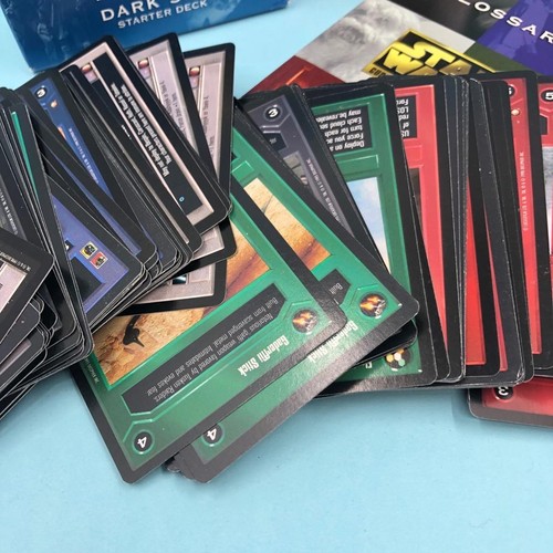 Vintage Star Wars TCG CCG Dark Side Trading 113 x Cards Starter Deck Pack 1990s - Picture 3 of 6