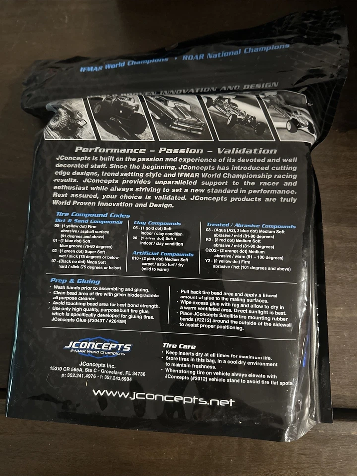 JCO3006-02 Double Dees Tires, Super Soft, Green Compound, 2.2 Truck 1/10 - NEW - Image 3 of 3