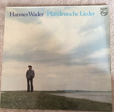 Hannes Wader Plattdeutsche Lieder NEAR MINT Philips Vinyl LP