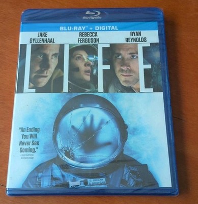 Life Blu-ray Jake Gyllenhaal  Rebecca Ferguson  Ryan Reynolds  Daniel Espinosa