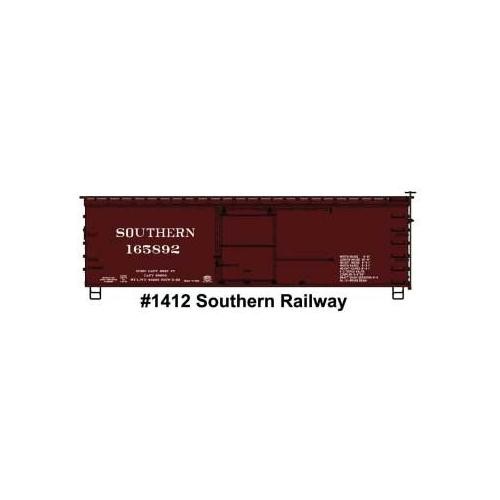 Accurail ~ Escala HO ~ 36' Carro de carga de madera con doble funda ~ Ferrocarril del Sur ~ 1412 | Zustand: New