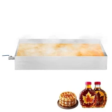 Maple Syrup Evaporator Pan 24x36x6 Inch Stainless Steel Maple Syrup Boiling Pan