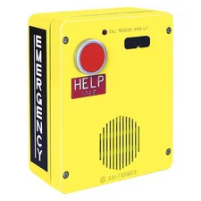 Hubbell Gai-Tronics 393-001 Emergency Weatherproof Telephone, 1 Button Auto Dial