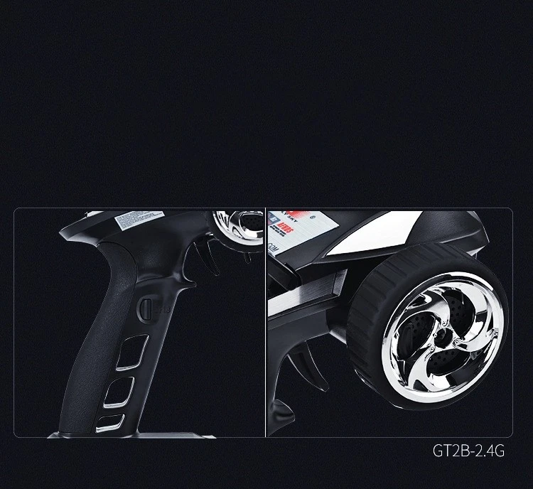 FS-GT2B 2.4Ghz 3CH Remote Radio Senden Empfangen 2 in 1 Combo für RC Cars Boote - Bild 3 von 4