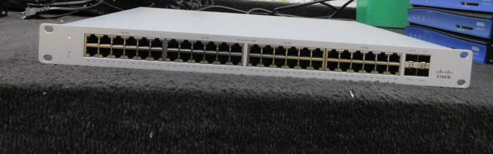 Cisco Meraki MS120-48LP Cloud Managed Switch 48 Port UNCLAIMED - Image 2 of 4