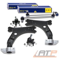 2X Querlenker +Traggelenk +Meyle HD Koppelstange Vorne FÜR Audi A3 VW Golf 5 6