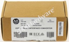 Open Pre-owned Allen Bradley 1747-UIC Ser A USB to DH-485 Interface Converter