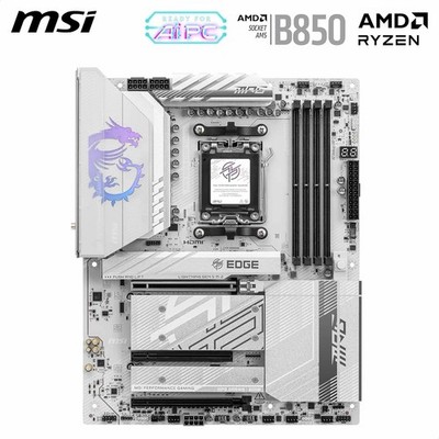 MSI MPG B850 EDGE TI WIFI AMD AM5 ATX Motherboard Ryzen 9000/8000/7000
