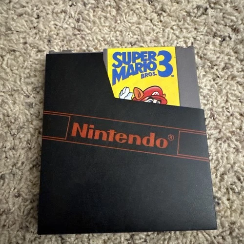 Vtg Super Mario Bros 3 NES Nintendo Game Cartridge Only Tested Working 1985