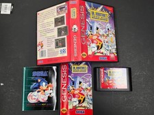 DR. ROBOTNIK'S MEAN BEAN MACHINE SEGA GENESIS COMPLETE IN BOX W/ POSTER
