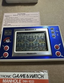 Nintendo Game and Watch Manhole LCD Game - NH 103 - excellent condition 