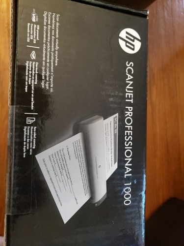 HP Scanjet Professional 1000 Mobile Scanner L2722A - New & Sealed - Picture 3 of 6