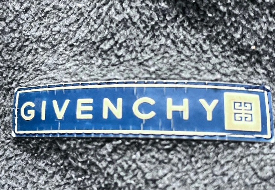 Chaqueta Suéter Vintage Givenchy Activewear Azul Gris Cuarto Cremallera Para Hombre L Polar Foto 3 de 4