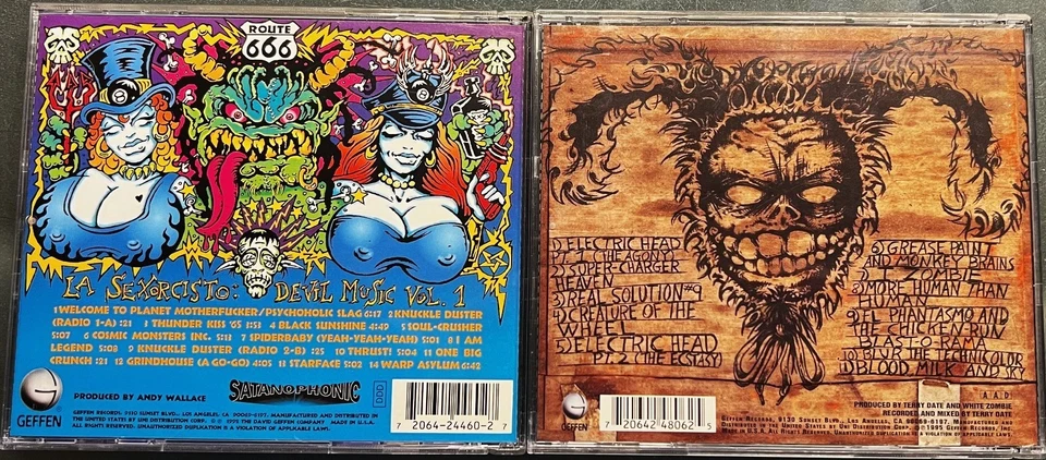 2 CD WHITE ZOMBIE Lot - one price - Image 2 of 2