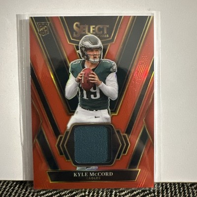2025 Panini Select - Rookie Swatches Kyle McCord #RSW-KMD Copper Prizm 
