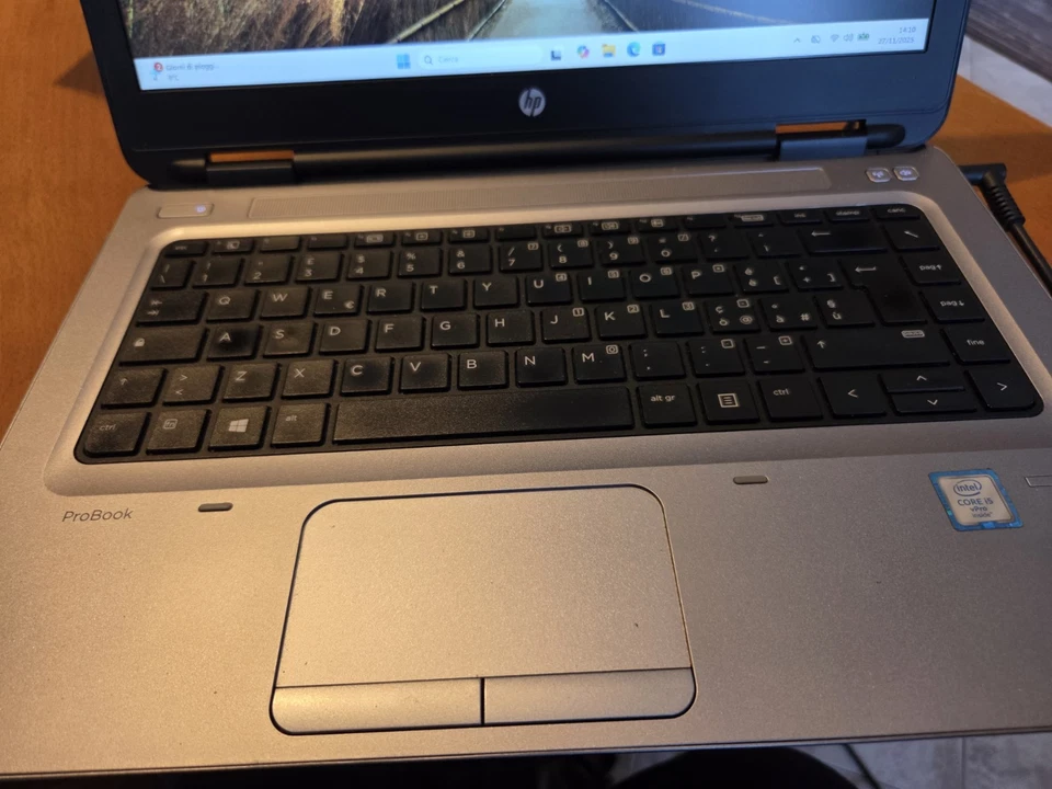 NOTEBOOK HP PROBOOK 640 G2 Intel i5-6300U 8GB RAM 256GB SSD WIN11 - Immagine 2 di 4