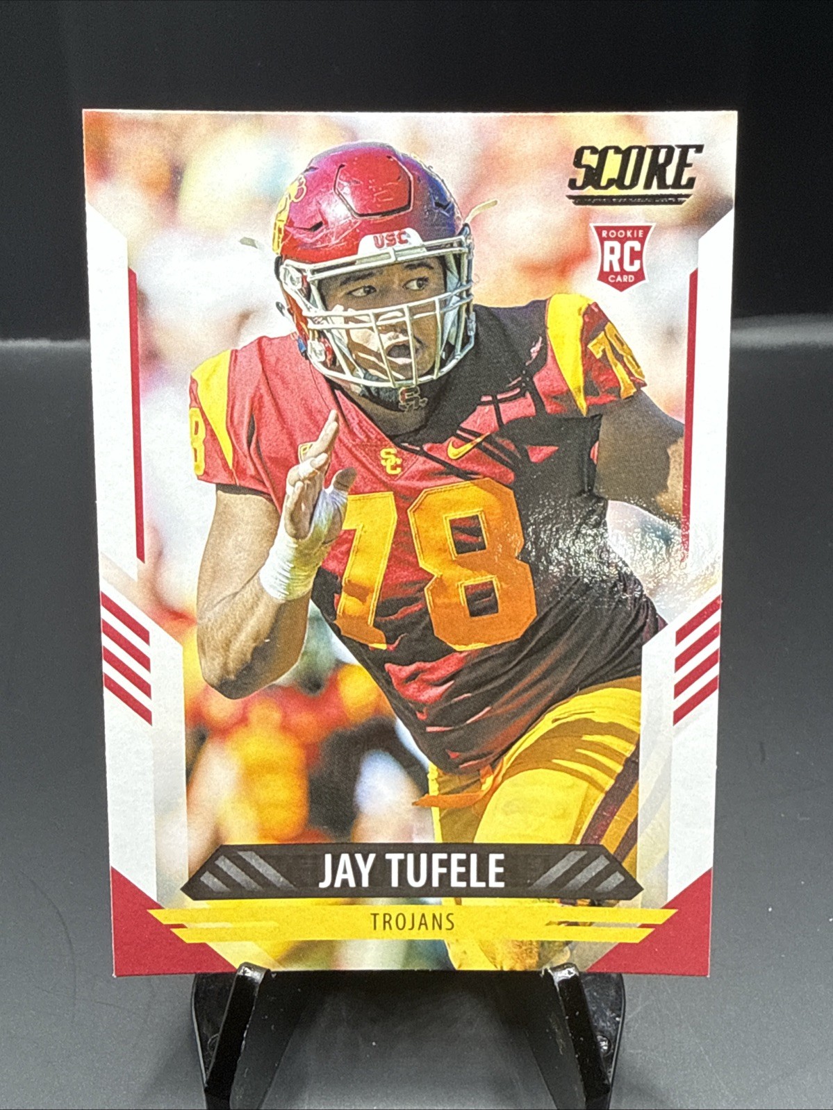 2021 Score FB Jay Tufele Base Rookie Jacksonville Jaguars/USC 