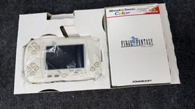 WonderSwan Color Final Fantasy I Limited Pack Console CIB Bandai WSC-001 Japan