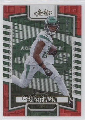 2023 Panini Absolute Red Squares 370/499 Garrett Wilson #87 19yd