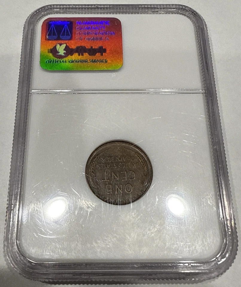1909-S Lincoln Wheat Cent Key Date NGC XF45 - Original Brown Penny EF Coin - Image 3 of 4