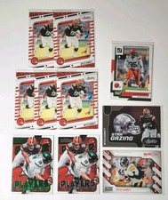 (10) MYLES GARRETT Card Lot - Panini Inserts Parallel Base - Cleveland Browns
