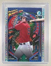 Roman Anthony 2024 Bowman Chrome #PP-13 Mega Refractor Prospect Power-Up