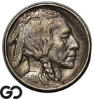 1913 Buffalo Nickel, Type 1, Choice AU+ First Year Issue