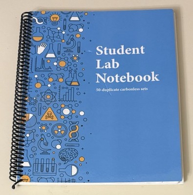 Student Lab Notebook (50 duplicate carbonless sets) Spiral-bound by XanEdu