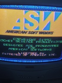 The Mutant Virus: Crisis in a Computer World (Nintendo NES) With Dust Cover