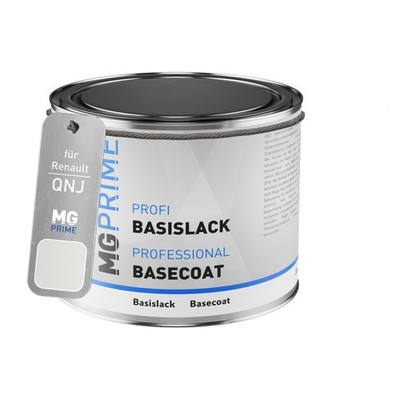 Autolack Dose spritzfertig für Renault QNJ Blanc Cristal Pyrenees Weiss 0,5L