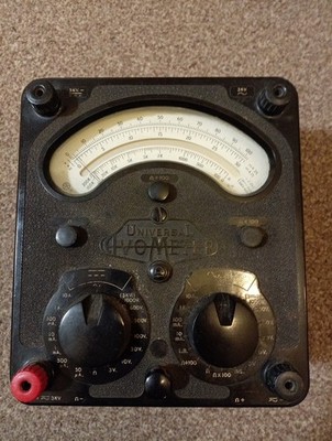 Avometer evtl Modell 9 ungeprüft Multimeter Oldtimer verkauft wie gesehen