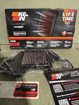 K&N HA-1313 Ersatz Luftfilter Premium Qualität Performance passend für Honda MSX