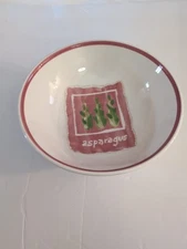 Over and Back Serving Dish Asparagus 8.5"