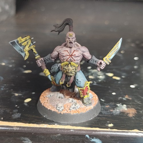 Garrek's Reavers Painted With Cards Warhammer Underworlds Khorne Age Of Sigmar - Picture 5 of 7