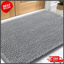Dog Door Mat for Muddy Paws 30X20, Absorbs Moisture and Dirt, Absorbent Non-Slip