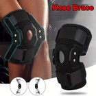 <!--F#f_0-->Hinged Knee Brace Compression Sleeve Support Meniscus Joint Pain Arthritis AU<!--F/-->